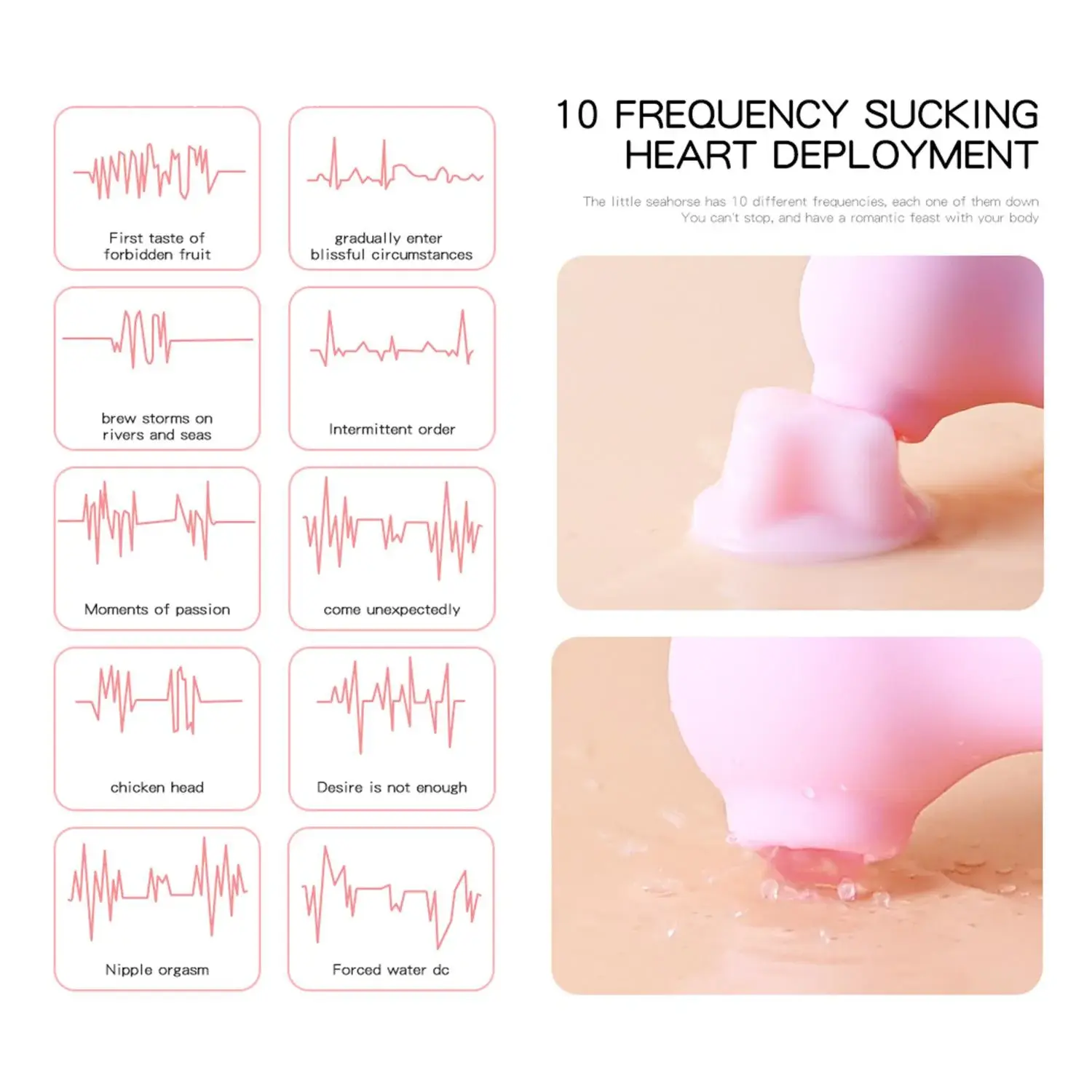 Pembe Denizatı 10 Frekanslı Vakum Vibratörü