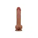 Gerçekçi Doku Esmer Dildo – 21,5 cm | Su Geçirmez, Cilt Dostu