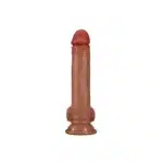 Gerçekçi Dokulu Esmer Dildo – 21,5 cm Su Geçirmez, Cilt Dostu