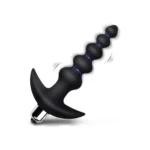 Siyah 10 Kademeli Titreşimli Anal Uyarıcı